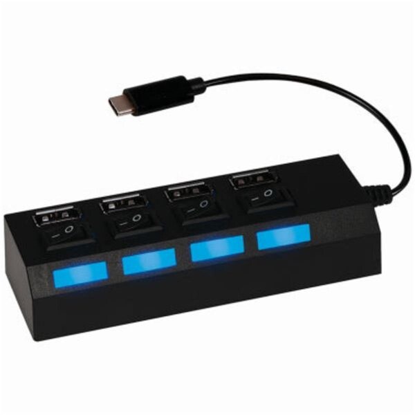 Maxpower USB C to 4-Port USB Hub MA3244230 - main